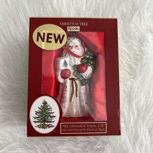 Spode Victorian Santa Christmas Tree Ornament In Original Box